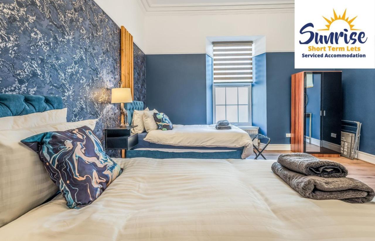 Presidential Apartment, Family Home, Luxury Bedrooms, 2 Rooms, 1 King Bed, 2 Single Beds, Free Wifi, Free Parking, Tourists, Business Travelers, Relocation, Beautiful River Views, - Long Stays, Invoice And Reduced Price Are Only Via Sunrise Short Let Dundee Ngoại thất bức ảnh